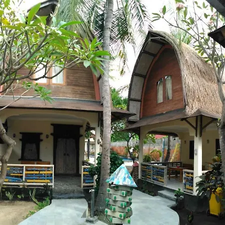 Sama Sama Bungalows Gili Trawangan Exterior photo